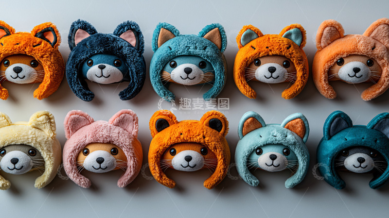 高清大图下载【趣麦麦图】毛绒动物耳朵发箍