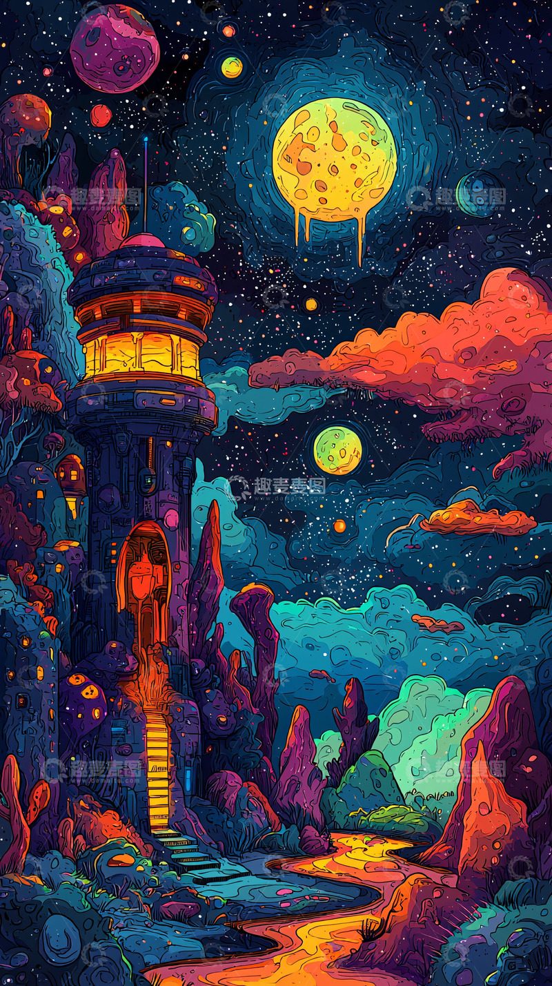 高清大图下载【趣麦麦图】宇宙奇观