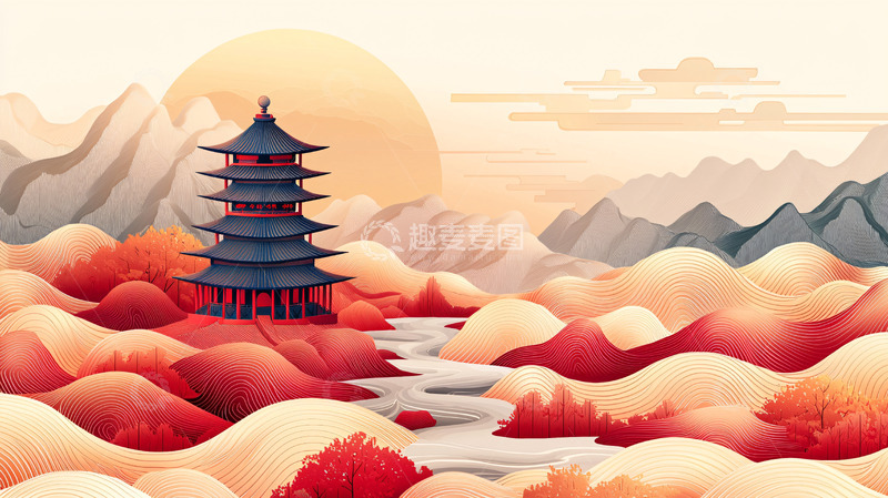 高清大图下载【趣麦麦图】水墨江南