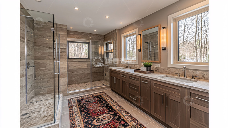 高清大图下载【趣麦麦图】现代简约主卫设计