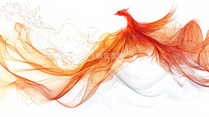 高清大图下载【趣麦麦图】燃烧的凤凰