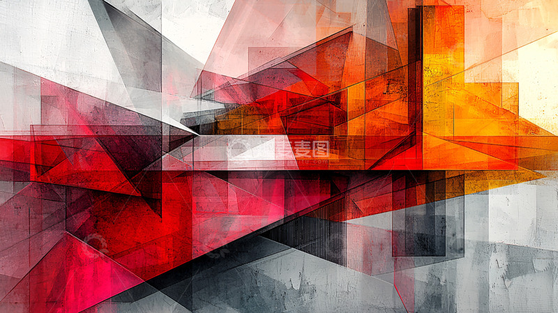 高清大图下载【趣麦麦图】抽象几何