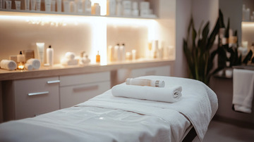 美容院舒适护理床