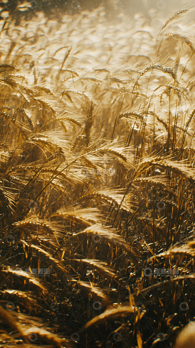 高清大图下载【趣麦麦图】金色麦田