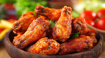 香辣鸡翅