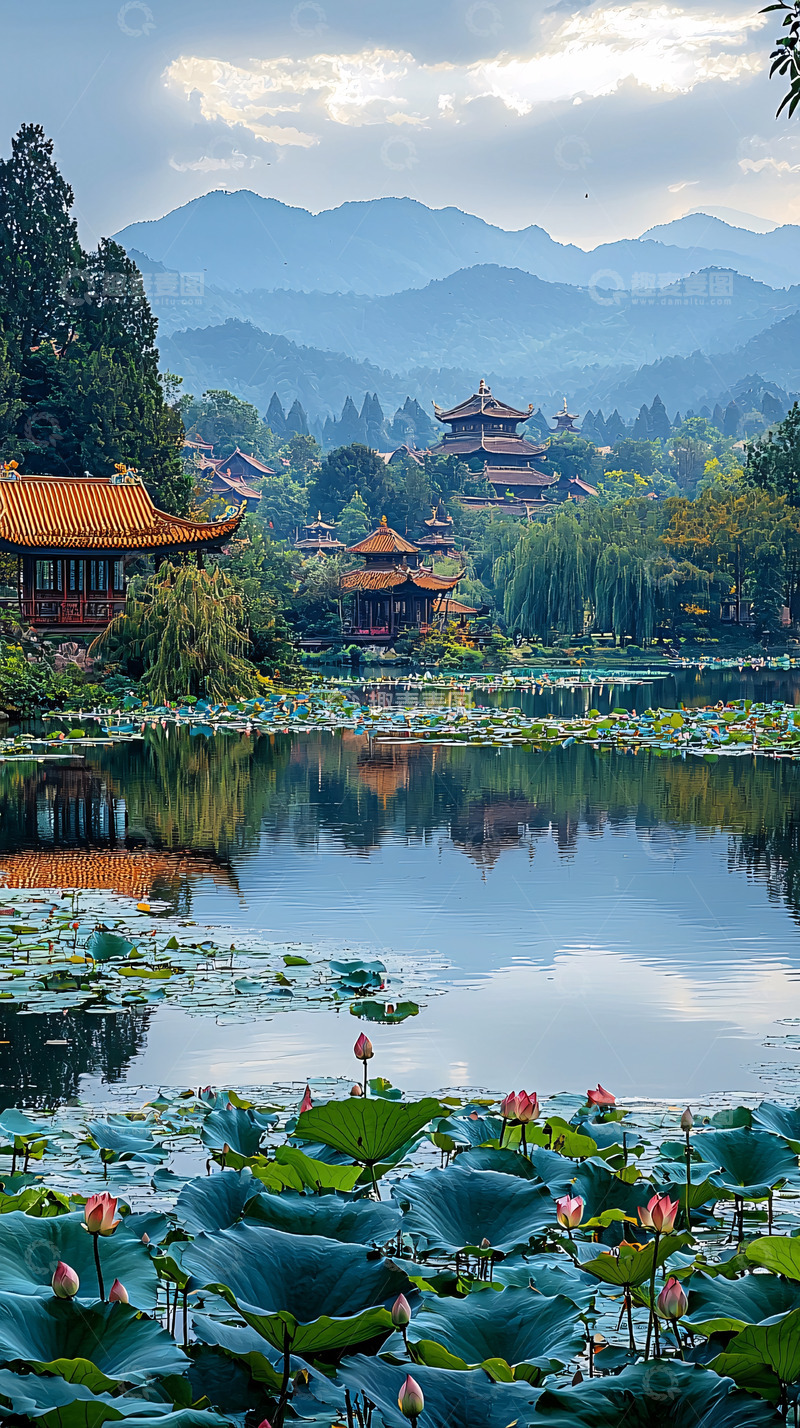 高清大图下载【趣麦麦图】山水画卷