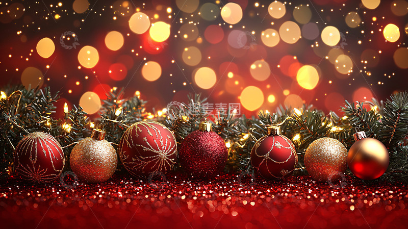 高清大图下载【趣麦麦图】圣诞节装饰