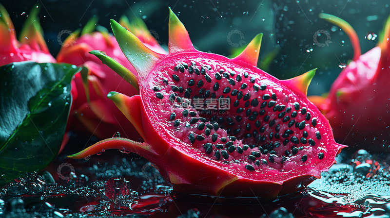 高清大图下载【趣麦麦图】红肉火龙果高清图片