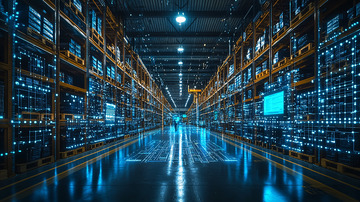 大型现代化智能仓库