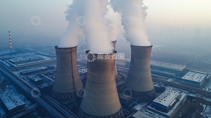 高清大图下载【趣麦麦图】火力发电厂