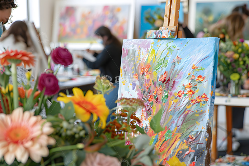 高清大图下载【趣麦麦图】油画艺术教育2