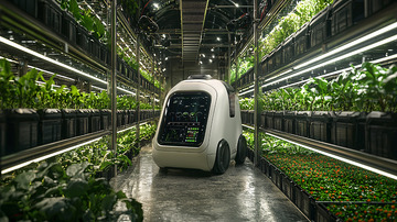 室内垂直农场机器人