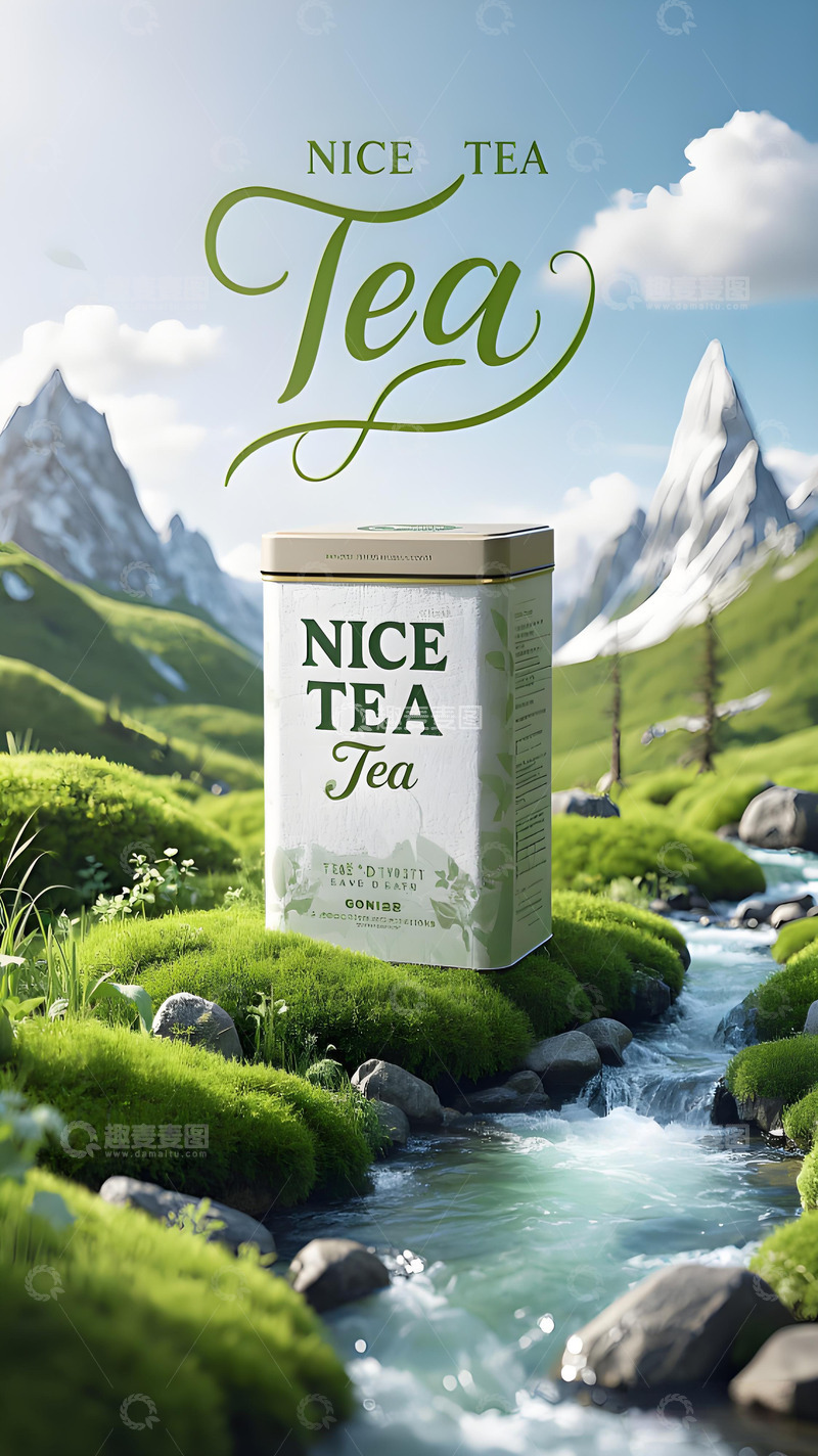 高清大图下载【趣麦麦图】茶叶包装设计
