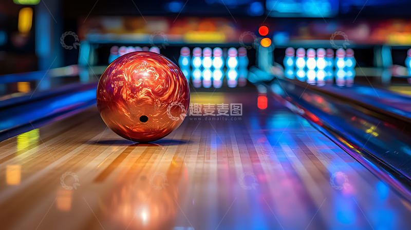 高清大图下载【趣麦麦图】保龄球特写