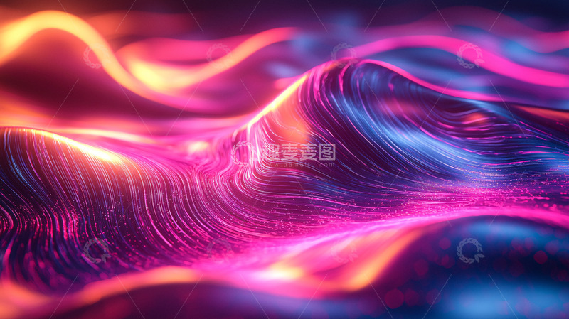 高清大图下载【趣麦麦图】流动的光线