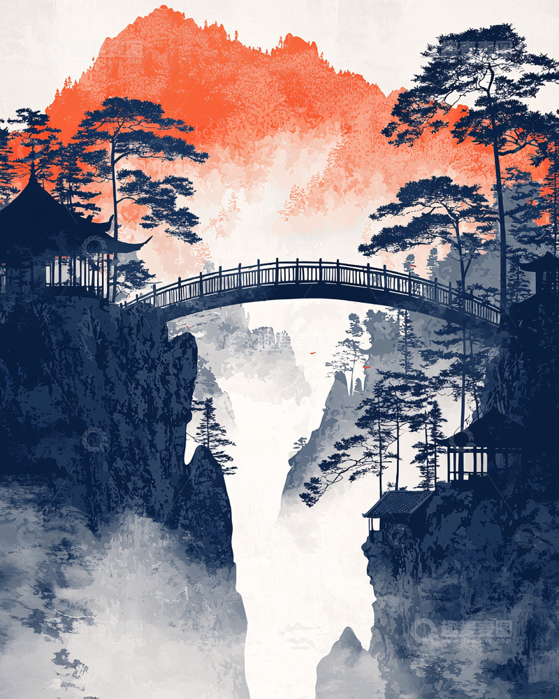 高清大图下载【趣麦麦图】水墨画