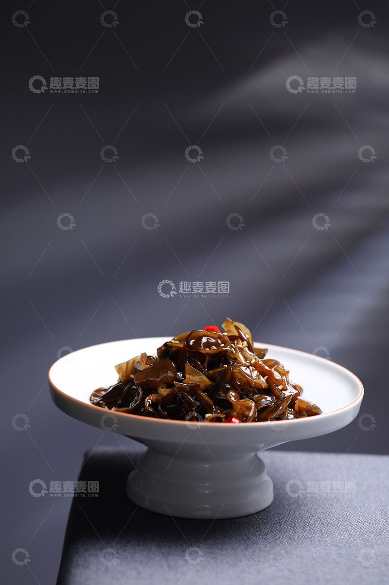 高清大图下载【趣麦麦图】木耳凉菜摄影图2