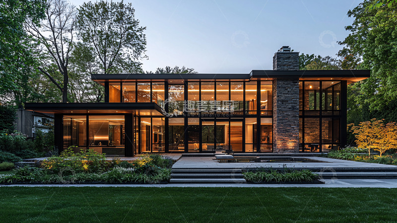 高清大图下载【趣麦麦图】现代简约住宅