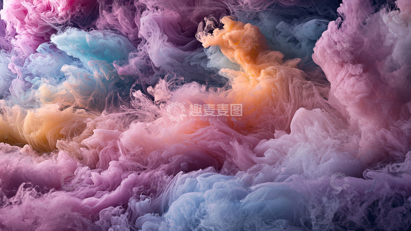 高清大图下载【趣麦麦图】彩色烟雾