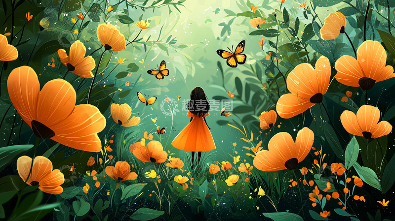 高清大图下载【趣麦麦图】女孩