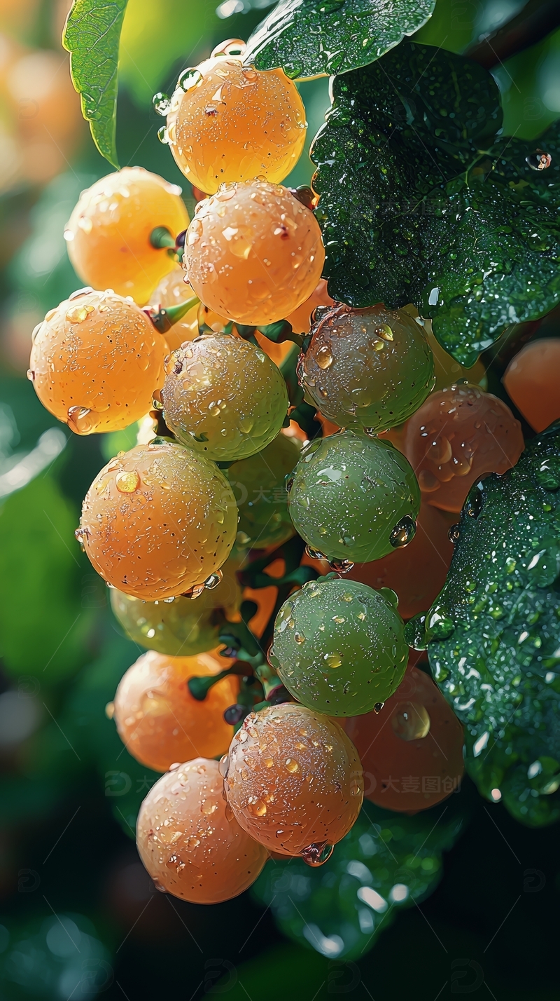 高清大图下载【趣麦麦图】新鲜水果葡萄高清摄影特写20