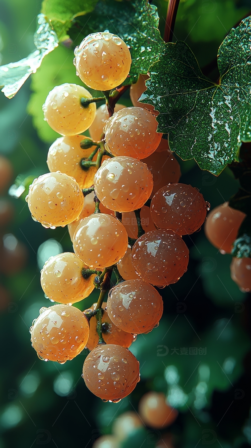 高清大图下载【趣麦麦图】新鲜水果葡萄高清摄影特写34