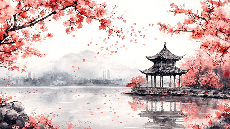 高清大图下载【趣麦麦图】水墨画