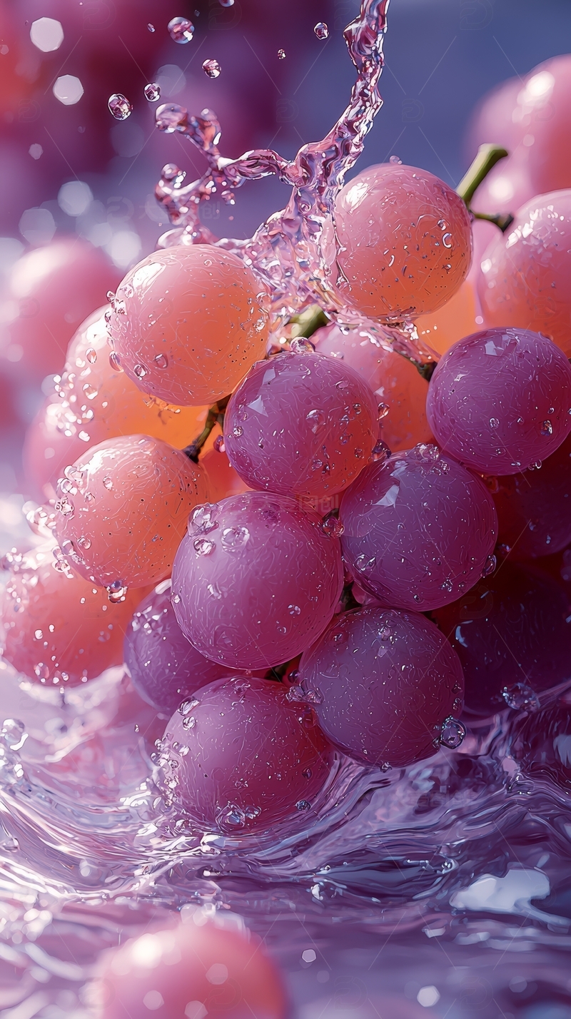 高清大图下载【趣麦麦图】新鲜水果葡萄高清摄影特写43