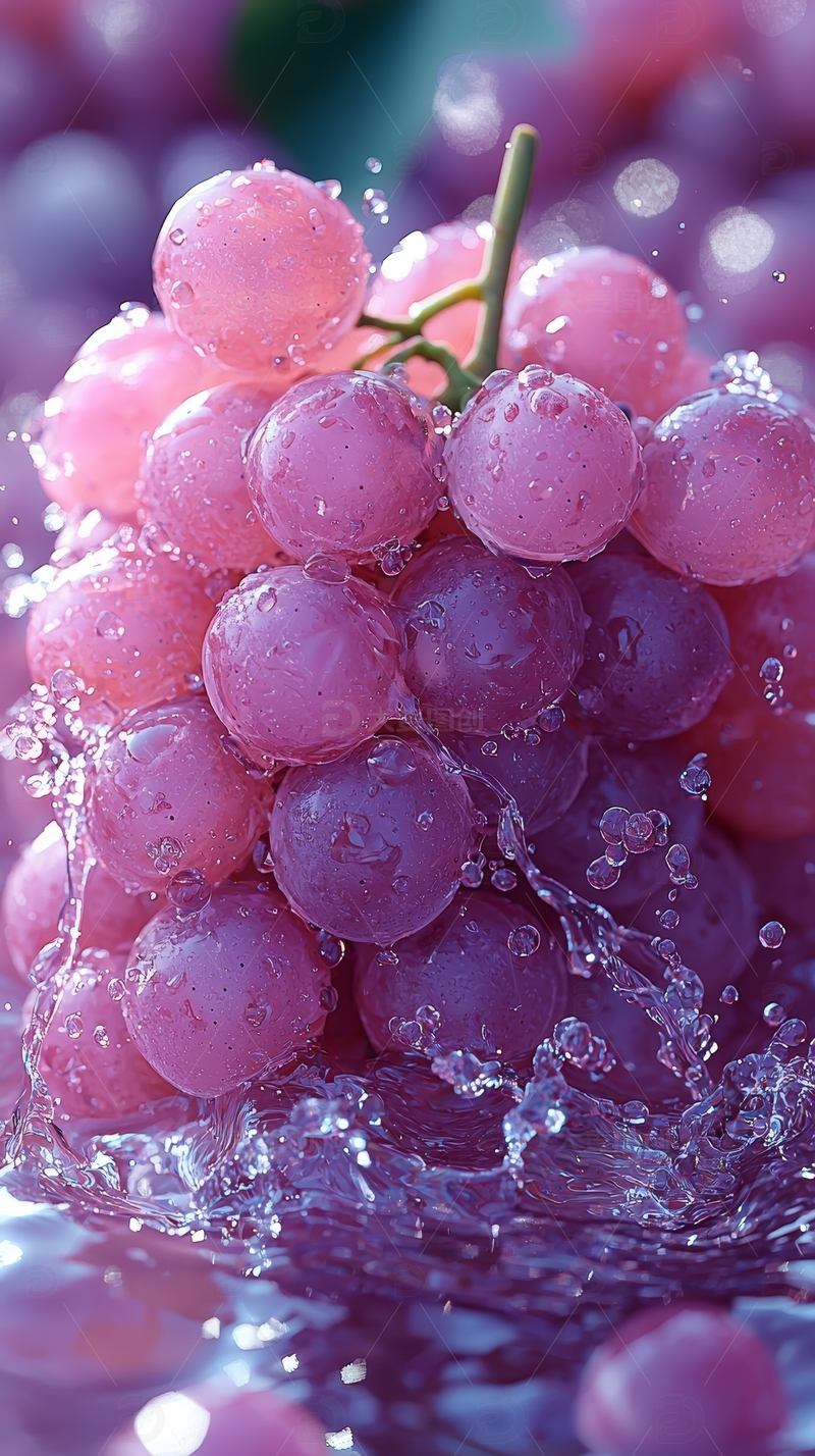 高清大图下载【趣麦麦图】新鲜水果葡萄高清摄影特写41
