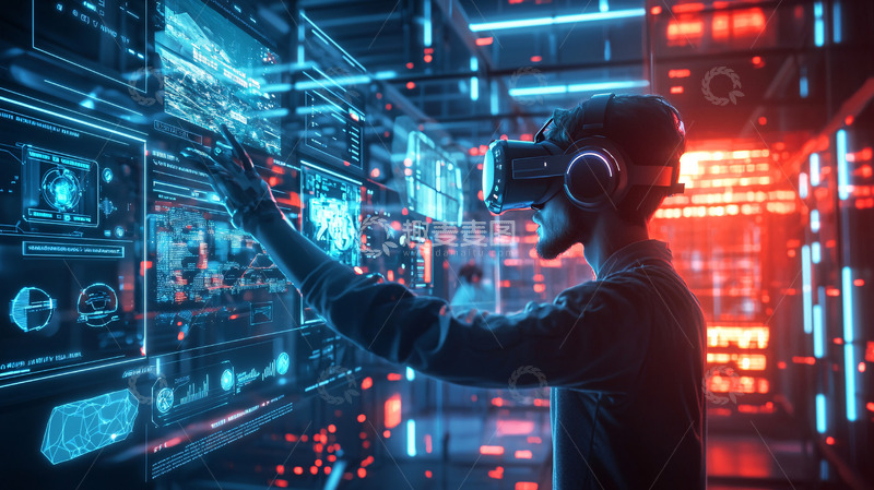 高清大图下载【趣麦麦图】虚拟现实