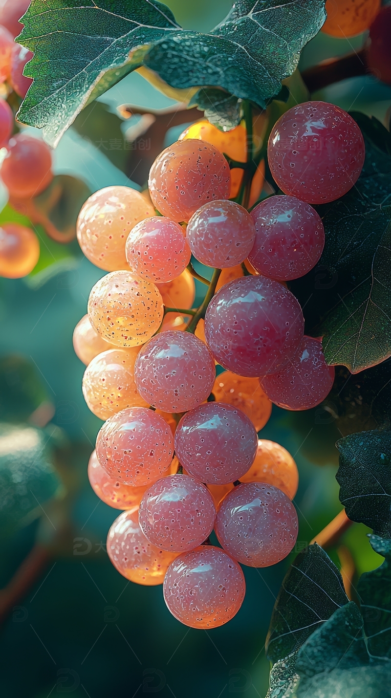 高清大图下载【趣麦麦图】新鲜水果葡萄高清摄影特写29