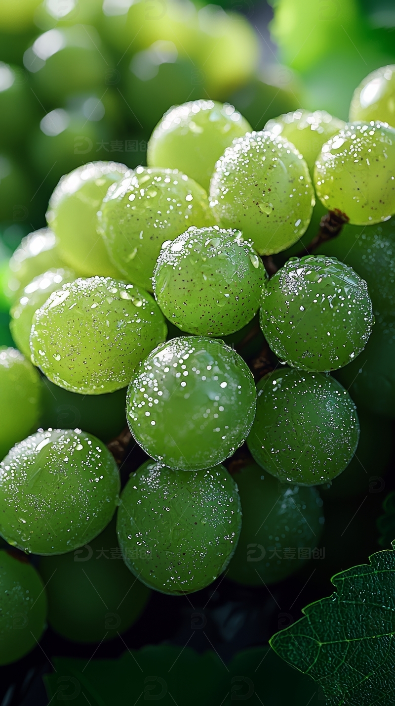 高清大图下载【趣麦麦图】新鲜水果葡萄高清摄影特写32