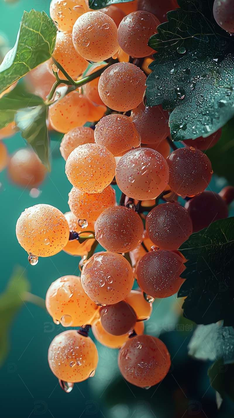 高清大图下载【趣麦麦图】新鲜水果葡萄高清摄影特写36