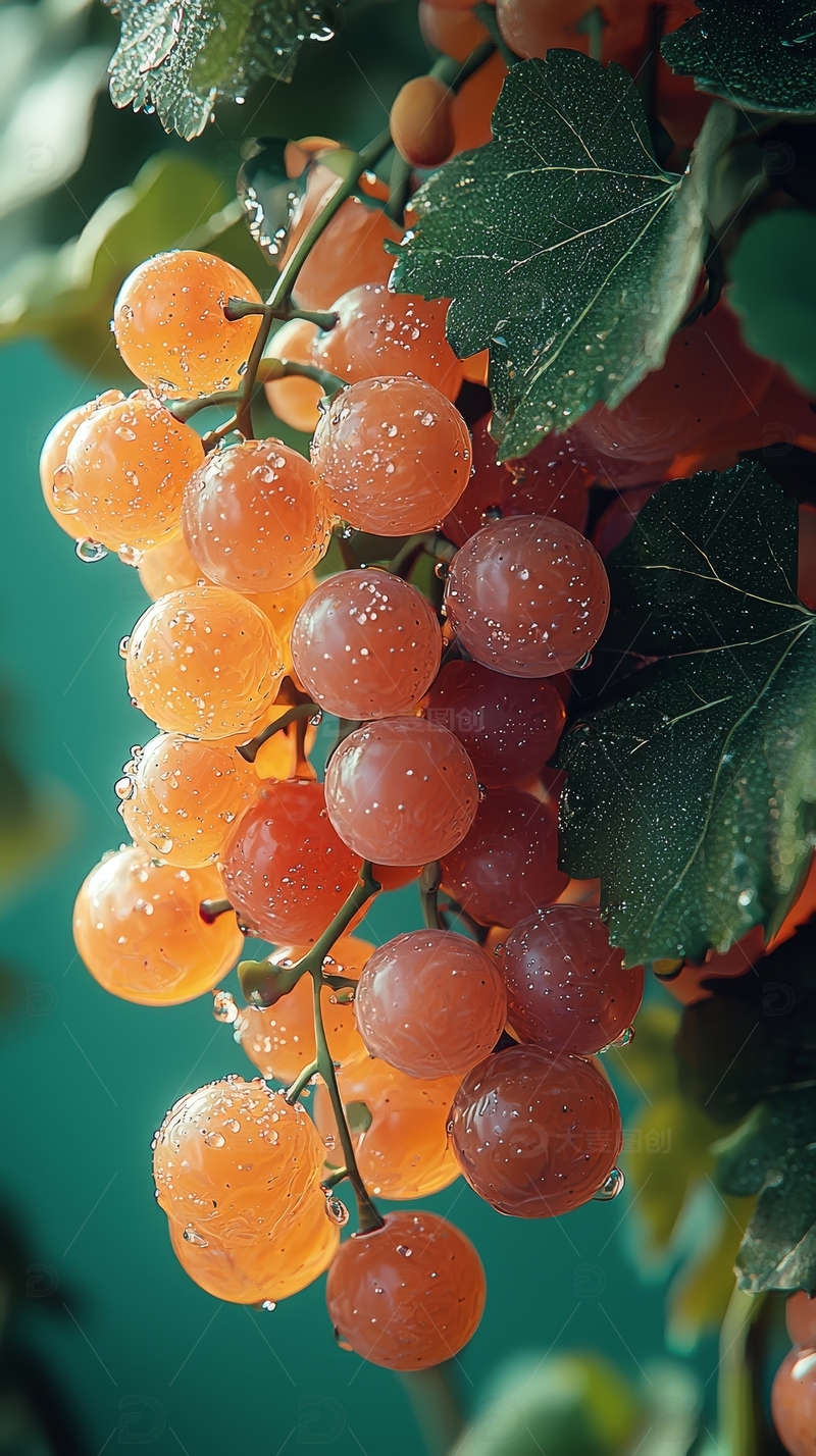 高清大图下载【趣麦麦图】新鲜水果葡萄高清摄影特写11