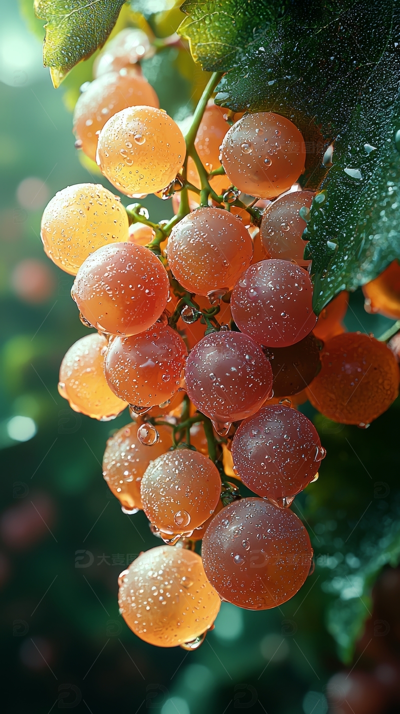 高清大图下载【趣麦麦图】新鲜水果葡萄高清摄影特写22
