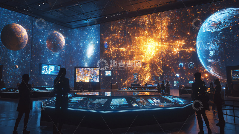 高清大图下载【趣麦麦图】宇宙空间站