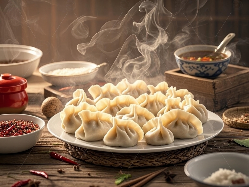 高清大图下载【趣麦麦图】美食主食水饺高清特写11