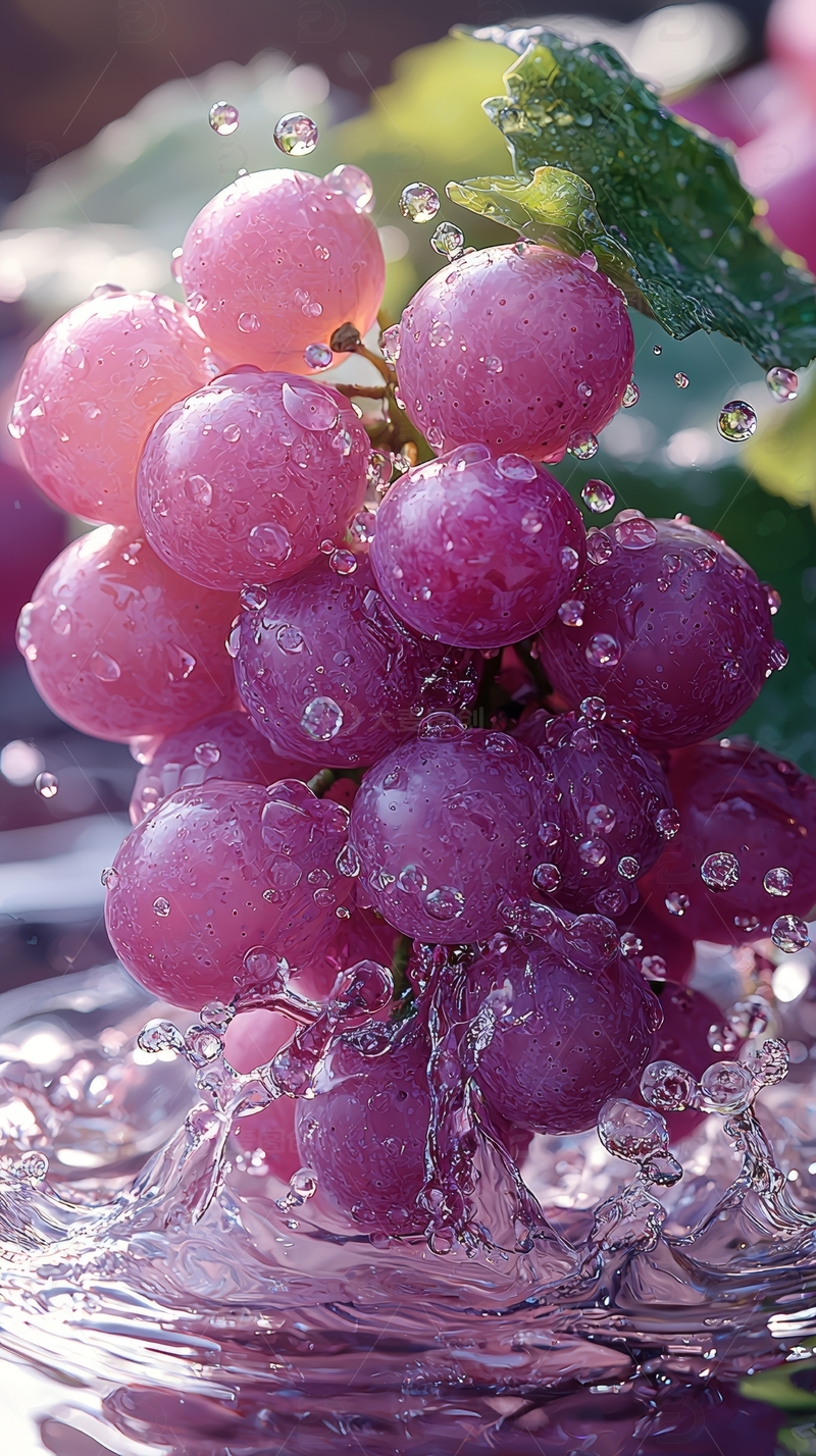 高清大图下载【趣麦麦图】新鲜水果葡萄高清摄影特写5