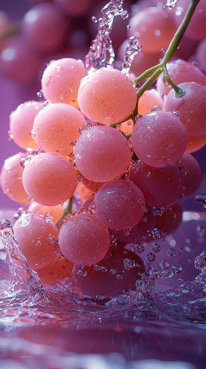 高清大图下载【趣麦麦图】新鲜水果葡萄高清摄影特写42