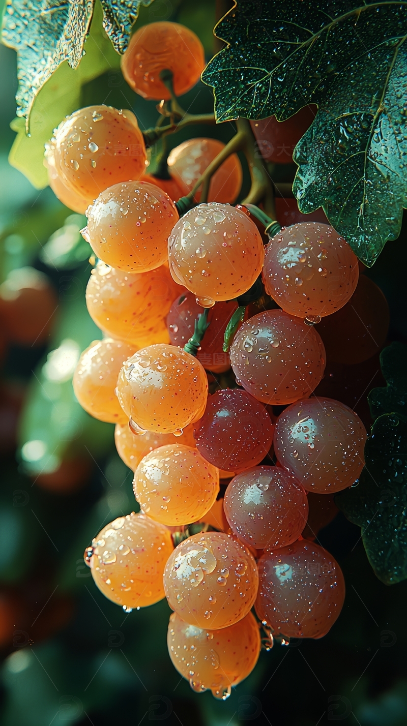 高清大图下载【趣麦麦图】新鲜水果葡萄高清摄影特写30