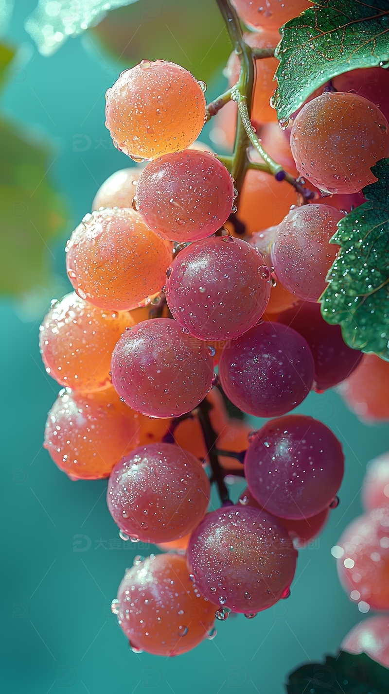高清大图下载【趣麦麦图】新鲜水果葡萄高清摄影特写17