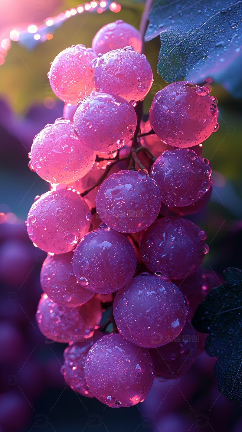 高清大图下载【趣麦麦图】新鲜水果葡萄高清摄影特写