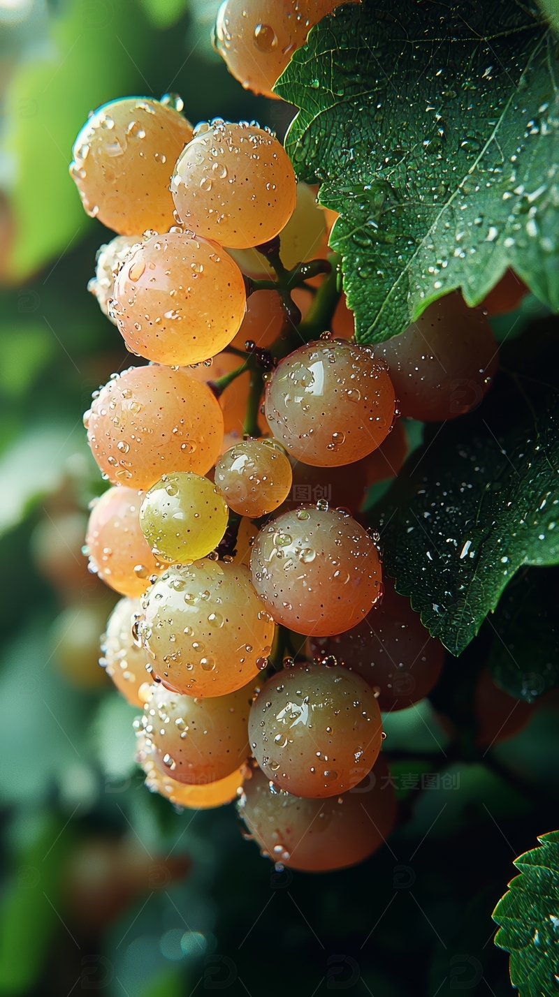 高清大图下载【趣麦麦图】新鲜水果葡萄高清摄影特写26