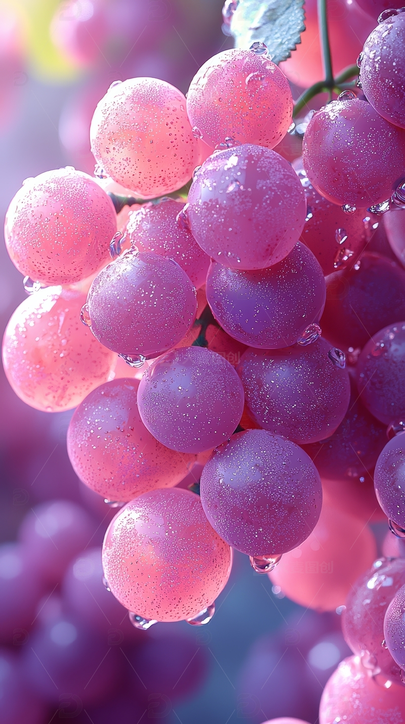 高清大图下载【趣麦麦图】新鲜水果葡萄高清摄影特写1