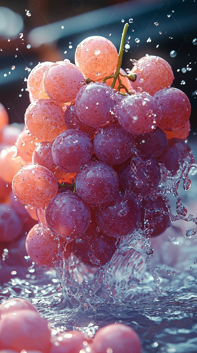 高清大图下载【趣麦麦图】新鲜水果葡萄高清摄影特写8