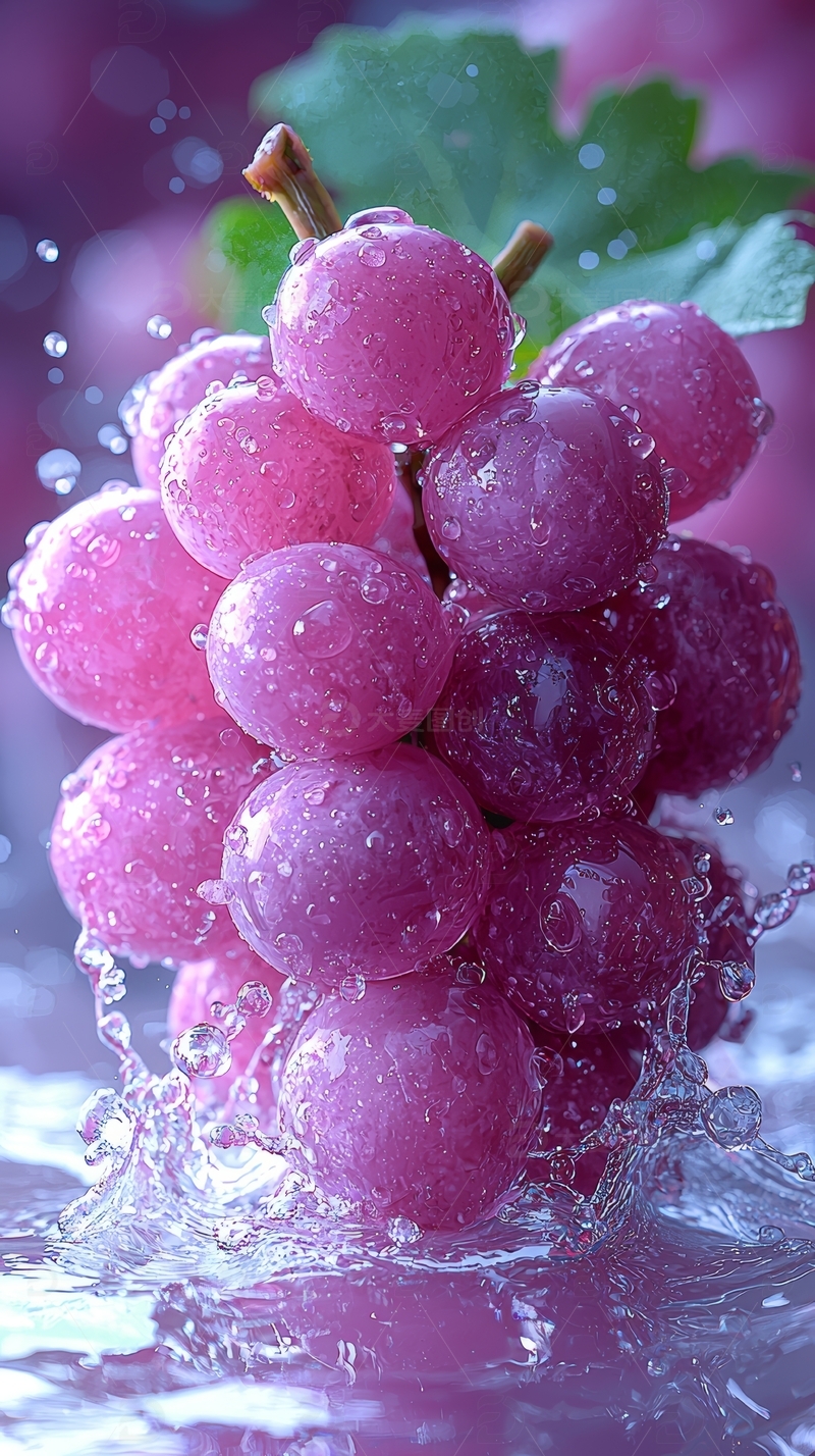 高清大图下载【趣麦麦图】新鲜水果葡萄高清摄影特写39