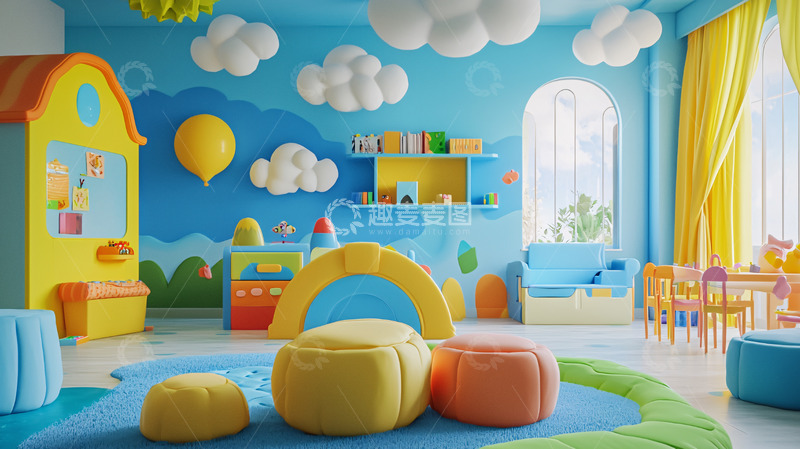 高清大图下载【趣麦麦图】儿童房装修