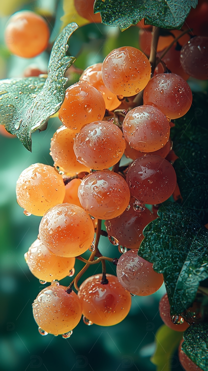 高清大图下载【趣麦麦图】新鲜水果葡萄高清摄影特写25