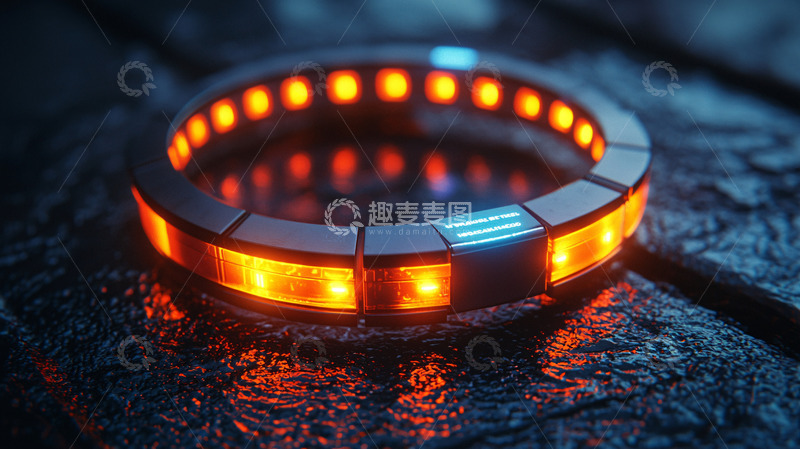 高清大图下载【趣麦麦图】科技感十足的环形装置