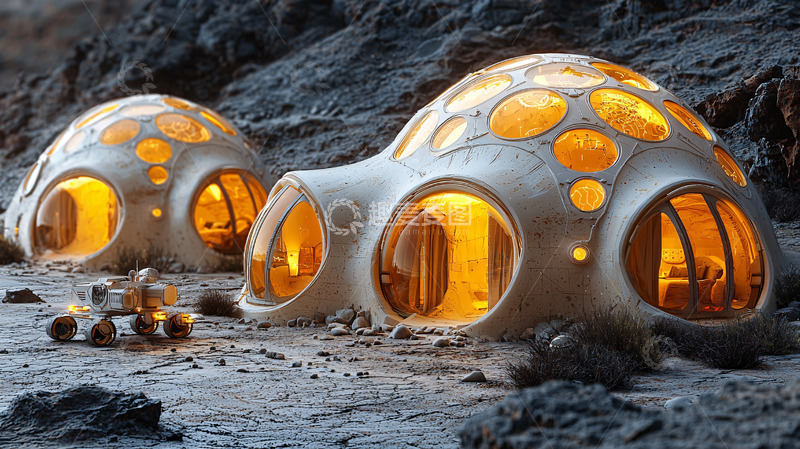 高清大图下载【趣麦麦图】未来感建筑